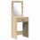 VidaXL vidaXL Dressing Table Set with Drawer 3 pcs Sonoma Oak Engineered Wood 5