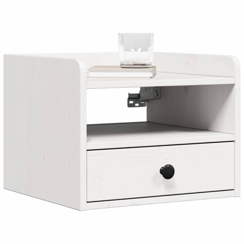 VidaXL vidaXL Bedside Table 2 pcs White 38 x 36 x 29.5 cm Solid pine wood 2