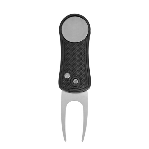 Edelstahl Divot Tool Golf Pitchfork Zubehör 2