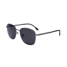 Óculos de Sol Hugo Boss BOSS 1412/F/S 57/19/145 Matte escuro rutenio Aço inoxidável MASCULINO BOSS 1412/F/S