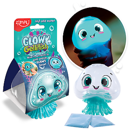 Zimpli Kids Glowy GelliFish Toy 1