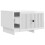 VidaXL vidaXL Coffee Table High Gloss White 49 x 50 x 40 cm Engineered Wood 3