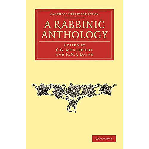 A Rabbinic Anthology Paperback Book