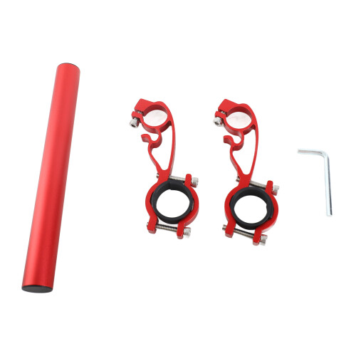 Fahrrad Lenker Extender Halterung Rot 1