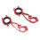 Fahrrad Lenker Extender Halterung Rot 6