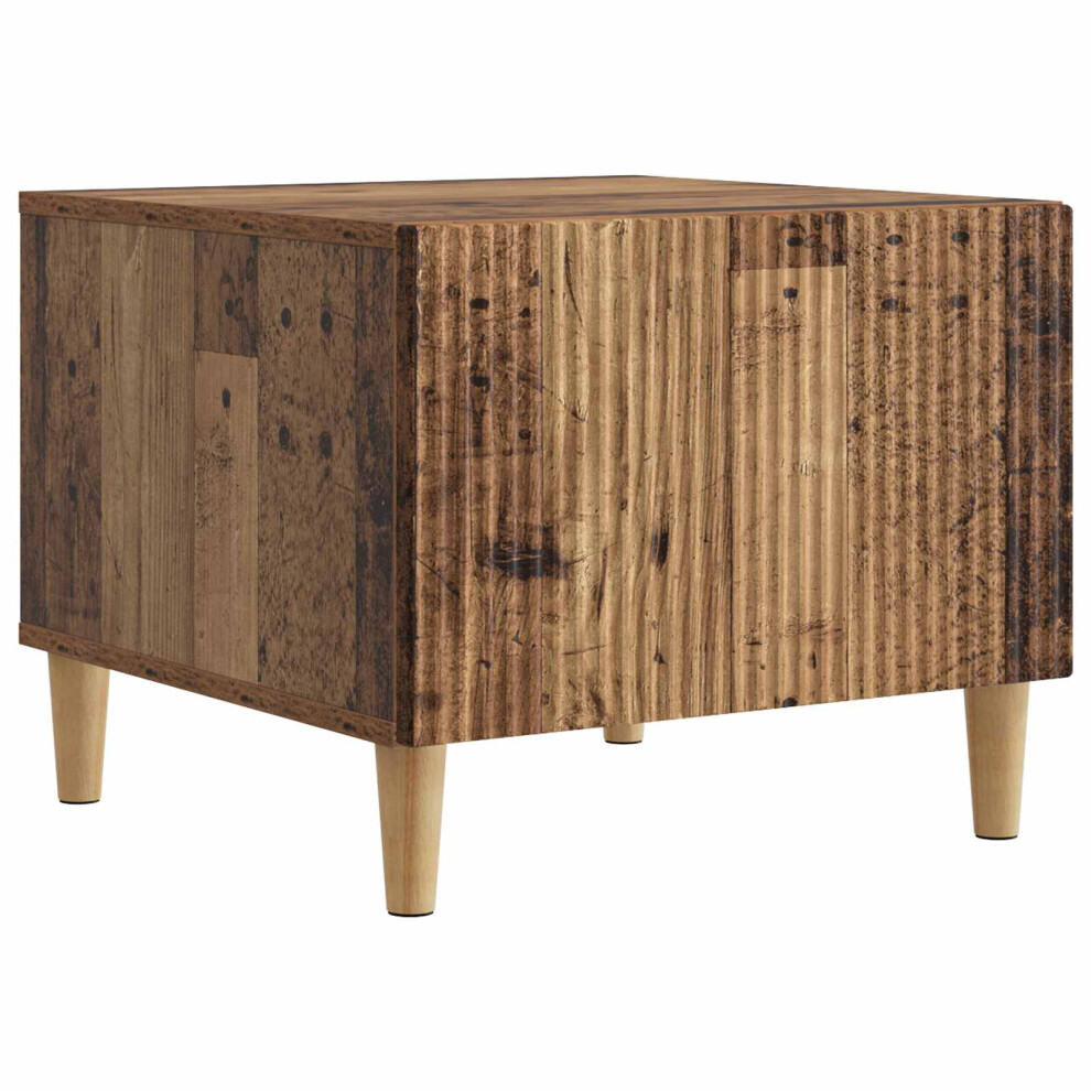 Vidaxl Coffee Table Old Wood 49 X 50 X 40 Cm Engineered Wood