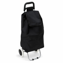 Oypla 2 Wheel Folding Shopping Trolley Bag Cart Market Laundry