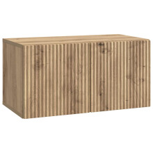 vidaXL Wall-Mounted TV Cabinet Artisan Oak 59.5 x 31 x 30 cm