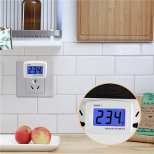 DM 55 - 1 AC 80 - 300 V LCD Digital Voltmeter US Plug - in Electric Pen Meter