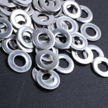 M3x6mmx0.5mm Stainless Steel Round Flat Washer for Bolt Screw 100Pcs