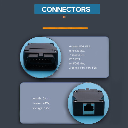 For  Enet Ethernet  OBD 2 Interface for ESYS  Coding F-series adapter Connector Cable