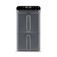 Tower Vortx XL Dual Stack Air Fryer with Digital Control Panel, Graphite,T17190GRP