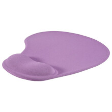 Purpura Estera almohadilla de raton de resto de muneca de gel de silicona para Ordenador portatil Computadora de escritorio PC
