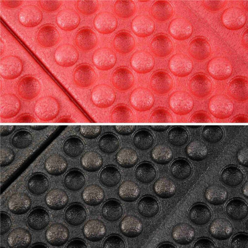Personalized Folding Foam Waterproof  Pad Chair Cushion Red+Black 1