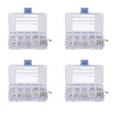 1360 Stuks M3 Zeskantmoer Roestvrij Staal M3 Schroeven Moeren Assortiment Bevestigingsset
