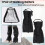 Waterproof walking gaiters gators hiking climbing camping 6