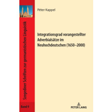 Integrationsgrad vorangestellter Adverbialsaetze im Neuhochdeutschen 1