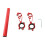 Fahrrad Lenker Extender Set 135g Rot 6