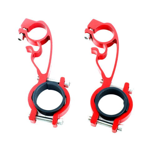 Fahrrad Lenker Extender Set 135g Rot 2
