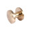 10x Arc Solid Brass Button Stud Screw Nail Screw back Leather Rivet Belt 6mm 3