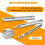 25pcs silver + 25 pcs bronze 10mm Snap Button Metal + tool set for leather handbags 5