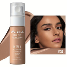 (#05) Hydraterende foundation, concealer, waterdichte gezichtsmake-upbasis, 40G / 1,41 Oz, 1pc, make-up geschikt voor