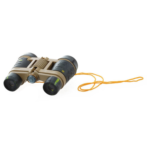 Children Kid Army Green Foldable 3X Binocular Telescope Toy 1