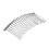 2 x Metal Comb Hair Comb Silver 3