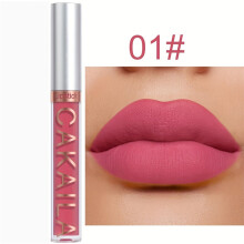 (01) 18-Farben-Matt-Lippenstift, langanhaltend, wasserfest, antihaftbeschichtet, weiche, matte Lippenglasur, Lipgloss