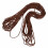 16.65 - 18.655 m 2 mm Brown Leather Strap Leather Thong Flat DIY 9