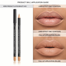 (03) Crayon à lèvres, mat, imperméable, longue durée, anti-taches, haute pigmentation, lisse, crémeux, antiadhésif, ne se