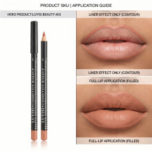 (05) Lip Liner Pencil, Matte Waterproof Long Lasting Smudge Proof, High Pigmented Smooth Creamy Non-Stick Non-Fade, for