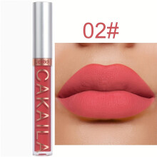 (02) 18-Farben-Matt-Lippenstift, langanhaltend, wasserfest, antihaftbeschichtet, weiche, matte Lippenglasur, Lipgloss