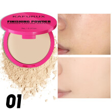 (01) Niet-kleverig, waterbestendig, compact poeder, basismake-up, ideaal voor elk huidtype