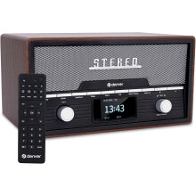 DAB+ Radio CD Player with Bluetooth Clock Alarm & Remote Denver MDA-525