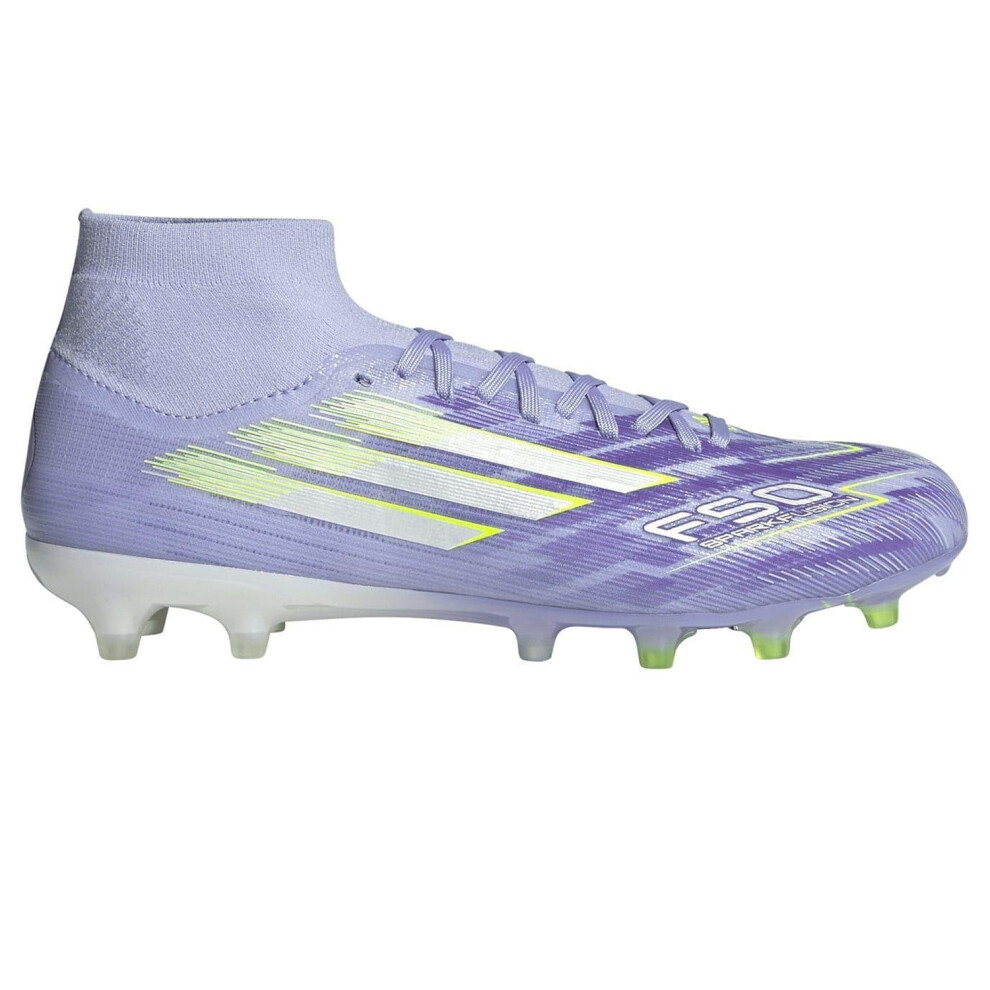 Adidas (12 Uk, Purple/Lemon) Womens/Ladies F50 Firm Ground Football Boots