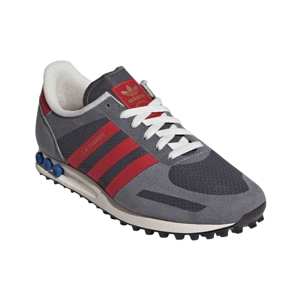 Adidas (3.5 Uk, Grey) Womens/Ladies Originals L.a Leather Trainers