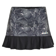 (10 UK, Black) Diadora Womens/Ladies Abstract Tennis Skirt