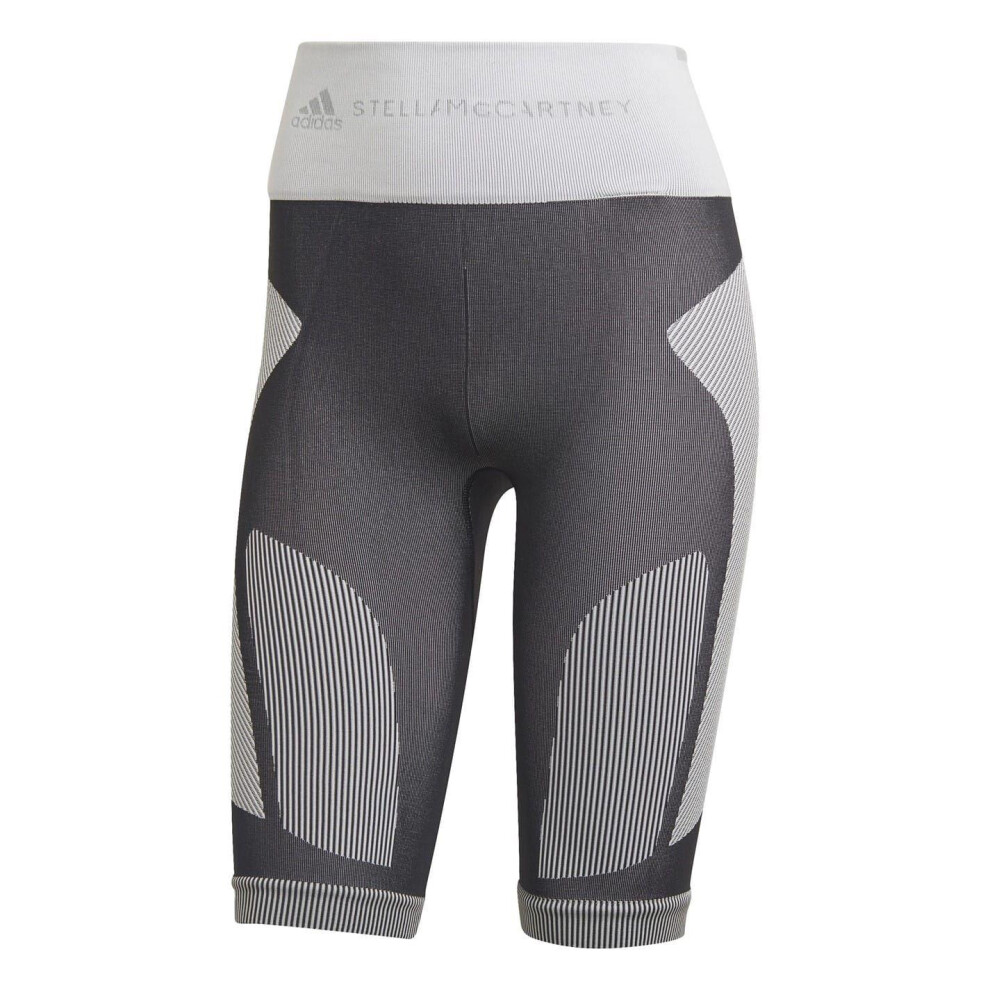 Adidas (8 Uk, Black) Womens/Ladies Stella Mccartney Cycling Shorts