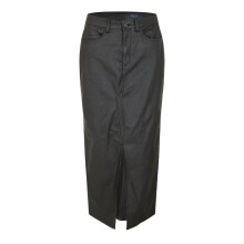 (8 UK, Black) Noisy May Womens/Ladies Coated Regular Maxi Skirt