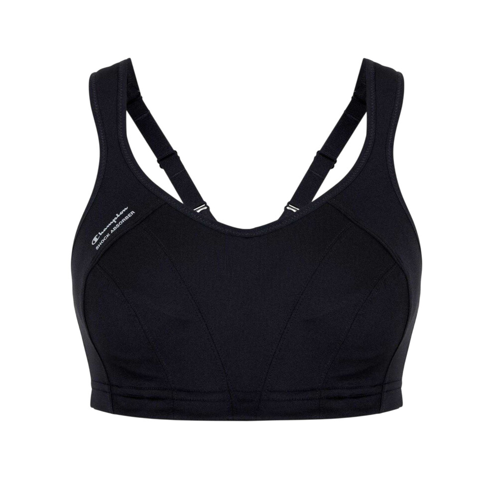 Champion (36C, Black) Womens/Ladies High Impact Sports Bra
