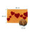Coir Doormat, 60x40 cm, Dirt-Trapping, Decorative Design 4