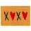 Coir Doormat, 60x40 cm, Decorative Design 2