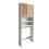 Washing Machine Cabinet, 2 Doors, Adjustable Shelves 8