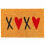 Coir Doormat, 60x40 cm, Decorative Design 8