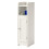 White Narrow Bathroom Cabinet with Adjustable Shelves 2