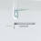 White Narrow Bathroom Cabinet with Adjustable Shelves 7