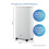 Swan Swan 10L Dehumidifier with Humidity Sensor, White, SH16505 6