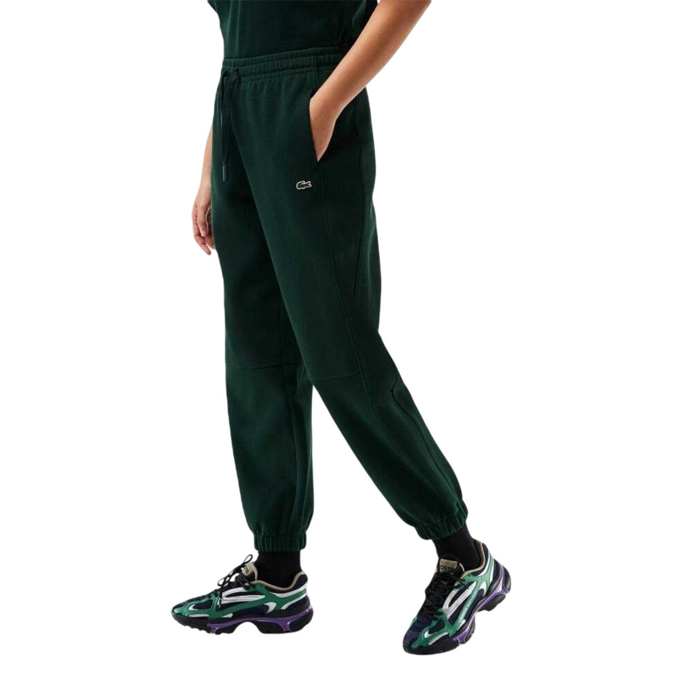Lacoste (12 Uk R, Green) Womens/Ladies Fleece Joggers