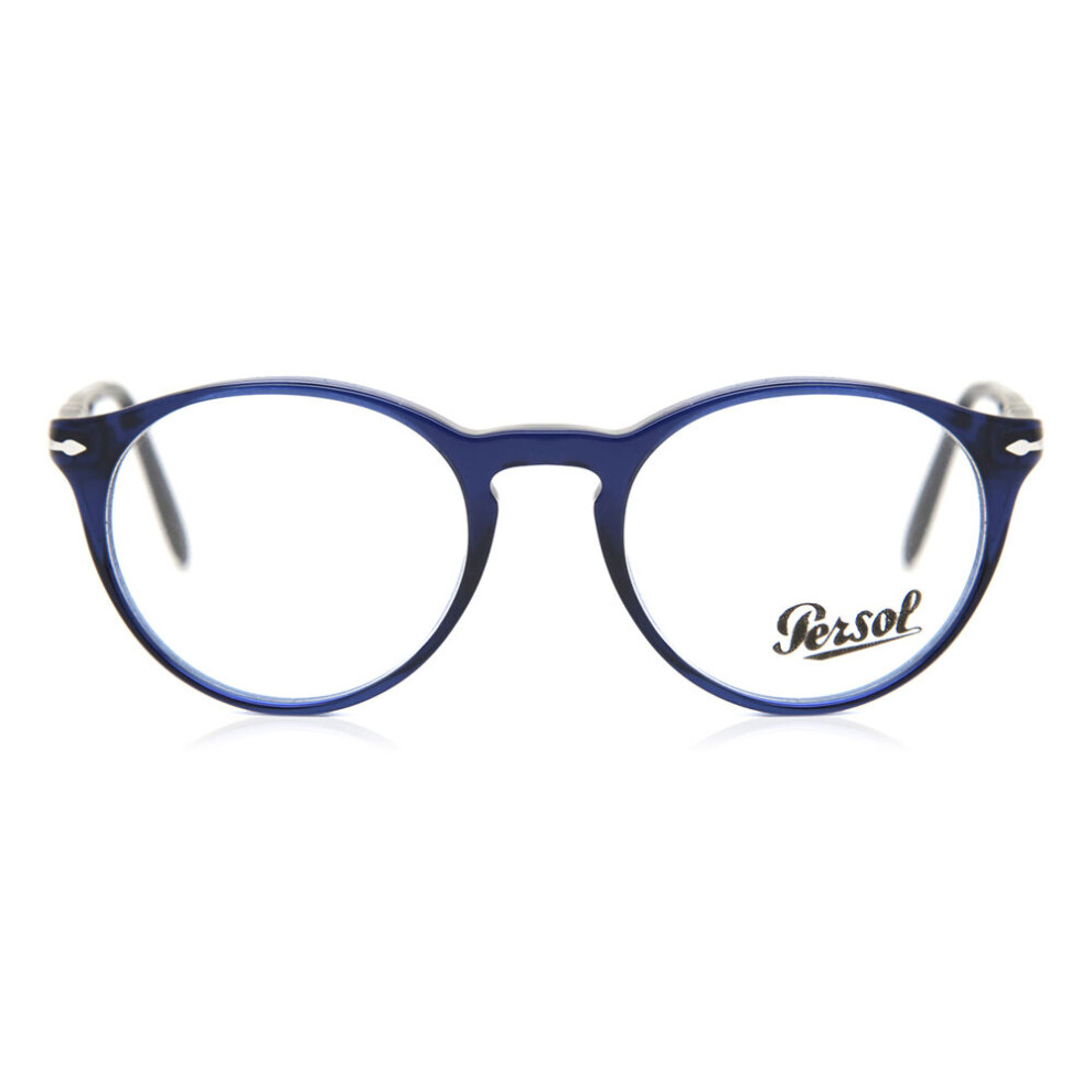 Persol Men's Blue Phantos Acetate Eyeglasses Online - Full Rim - Po3092v - Image 4